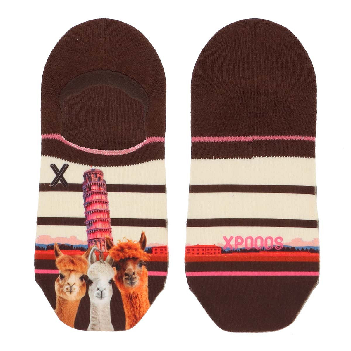 XPOOOS Women Footies Pisa