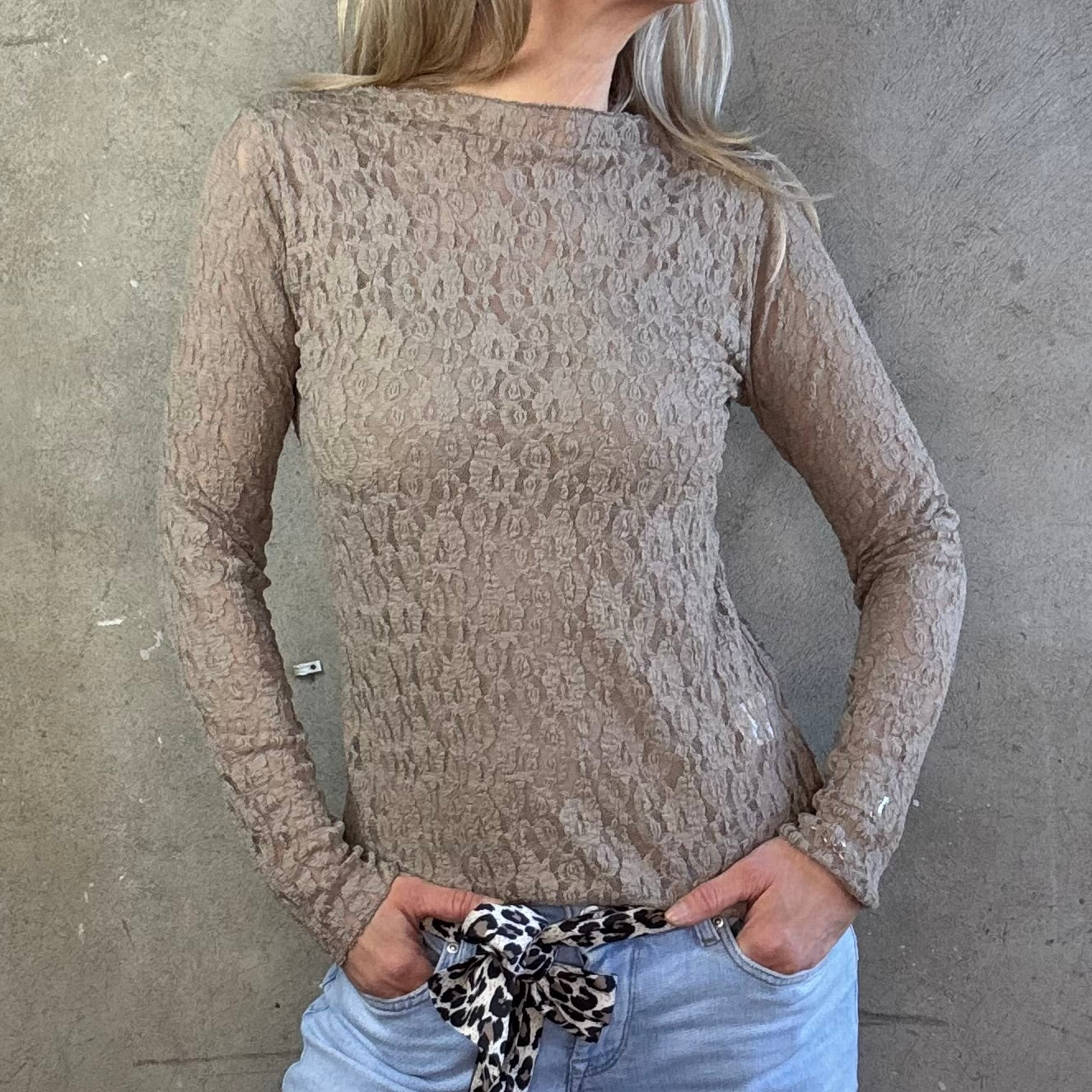 Longsleeve Spitze