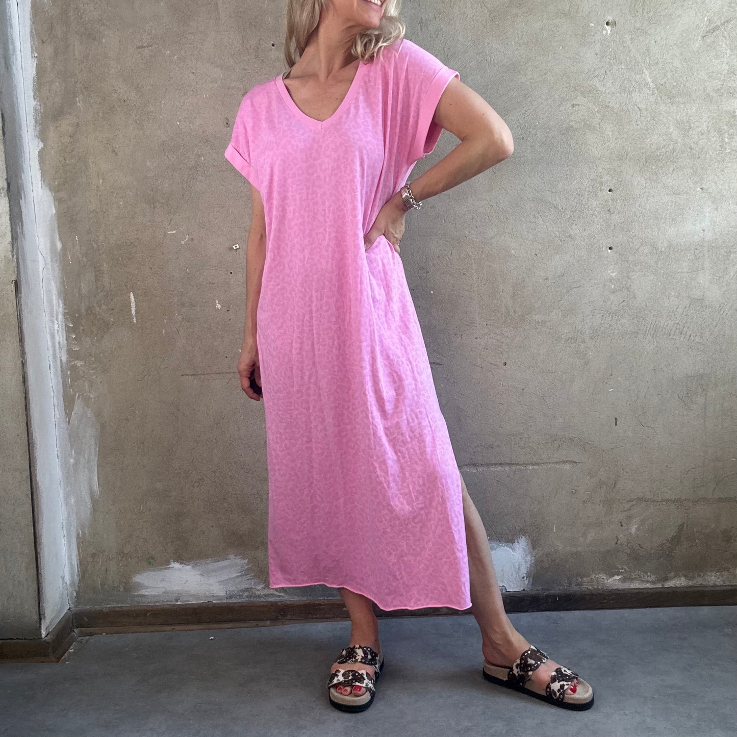 T-Shirt Kleid Leo