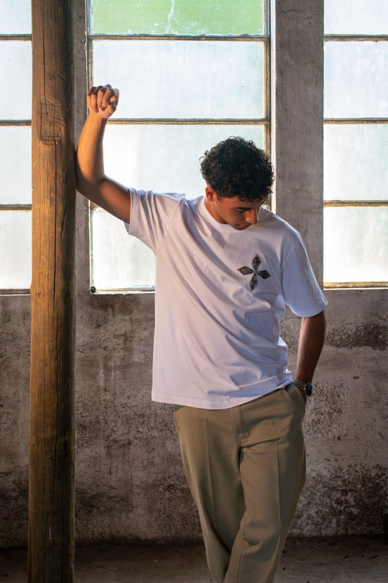 REEXIST T-Shirt "The Small B&W Tile"