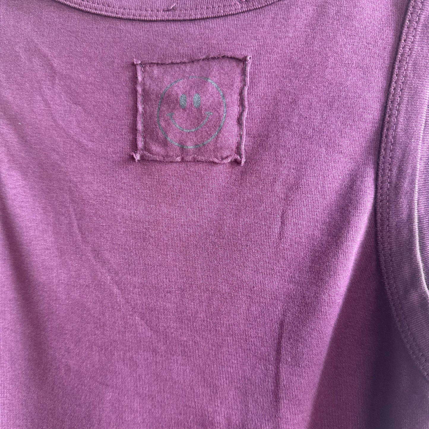 Tank Top Smiley Bordeaux