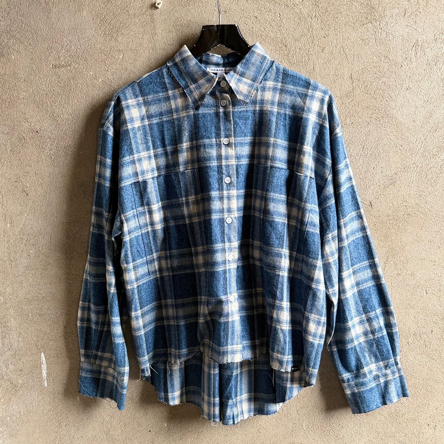 Penn & Ink Bluse Karo