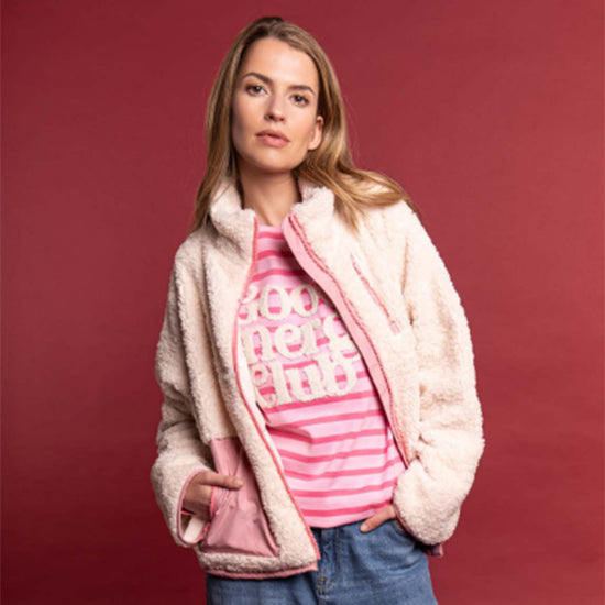 Streifenshirt Blossom Pink