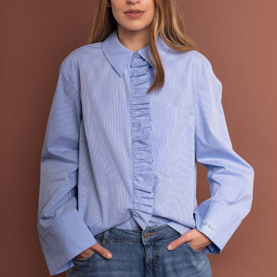 TSP Bluse Stripes`n Frill