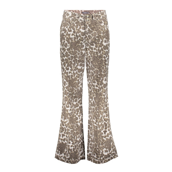 Geisha Wide Leg Leo Jeans