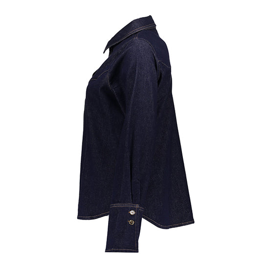Geisha Raw Denim Shirt