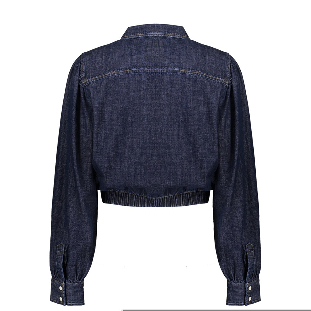 Geisha Denim Bluse