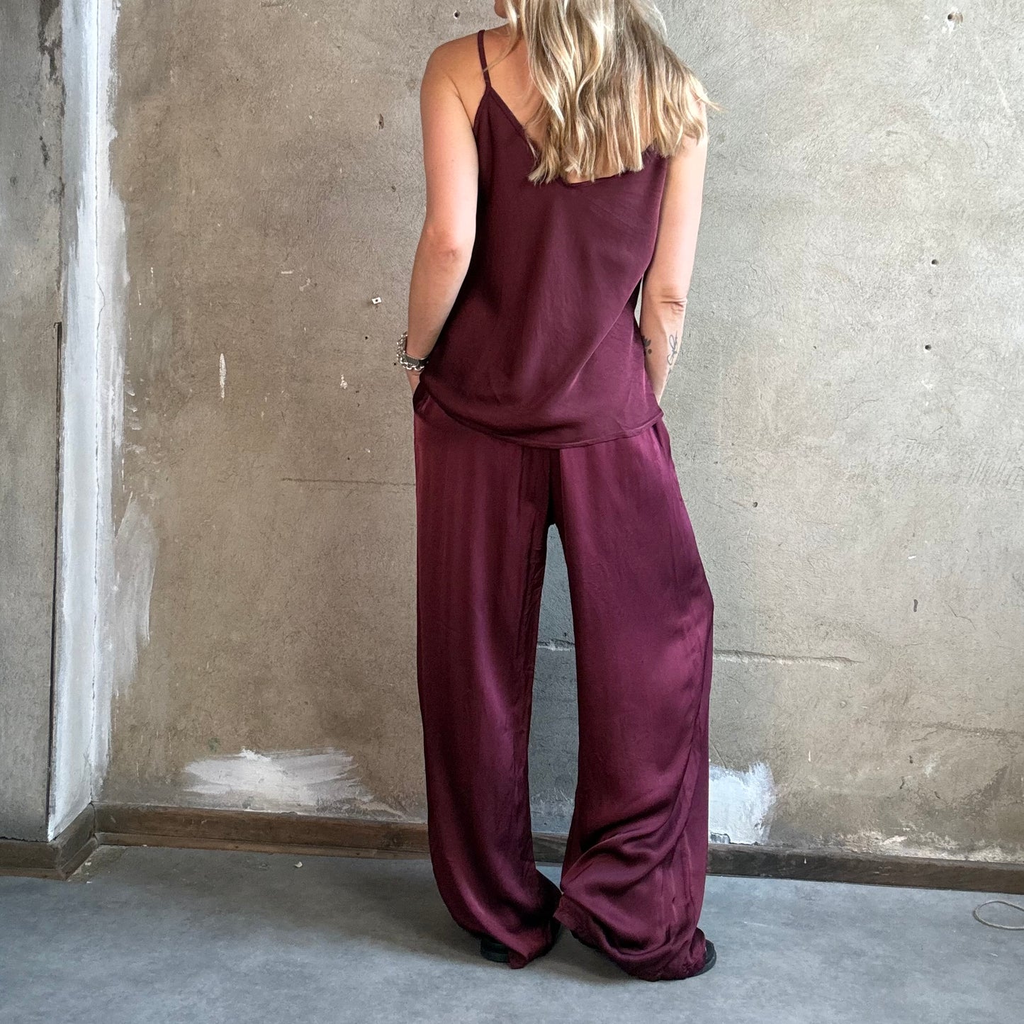 Satintop Bordeaux