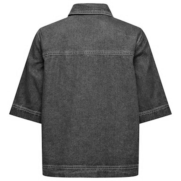 Only Belle Demin Shirt Grey