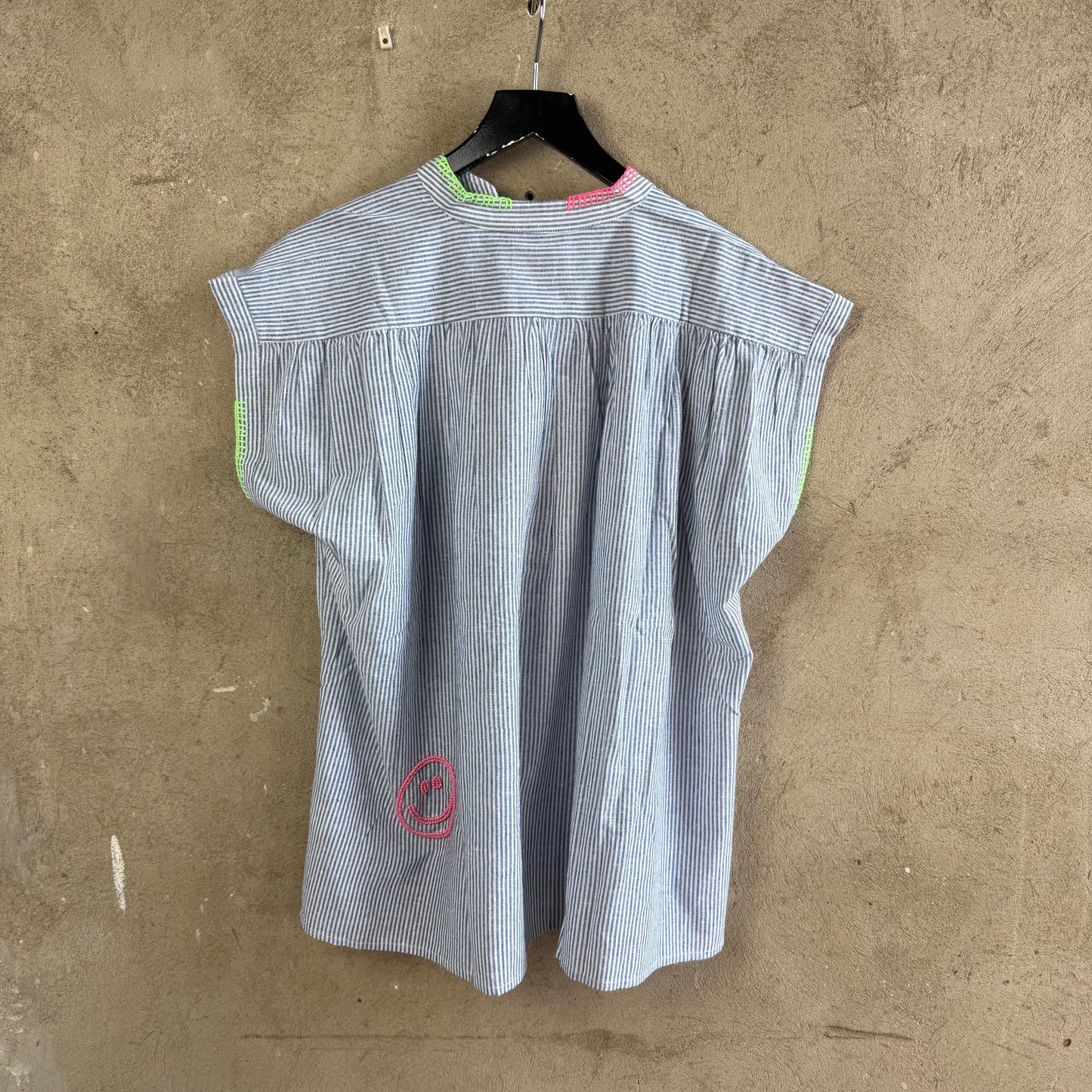 TSP Bluse Palmen-Perlen