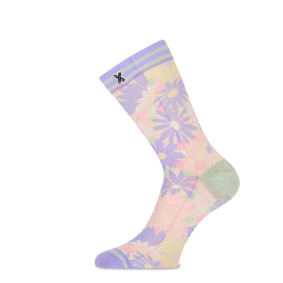 XPOOOS Socken Retro Floral