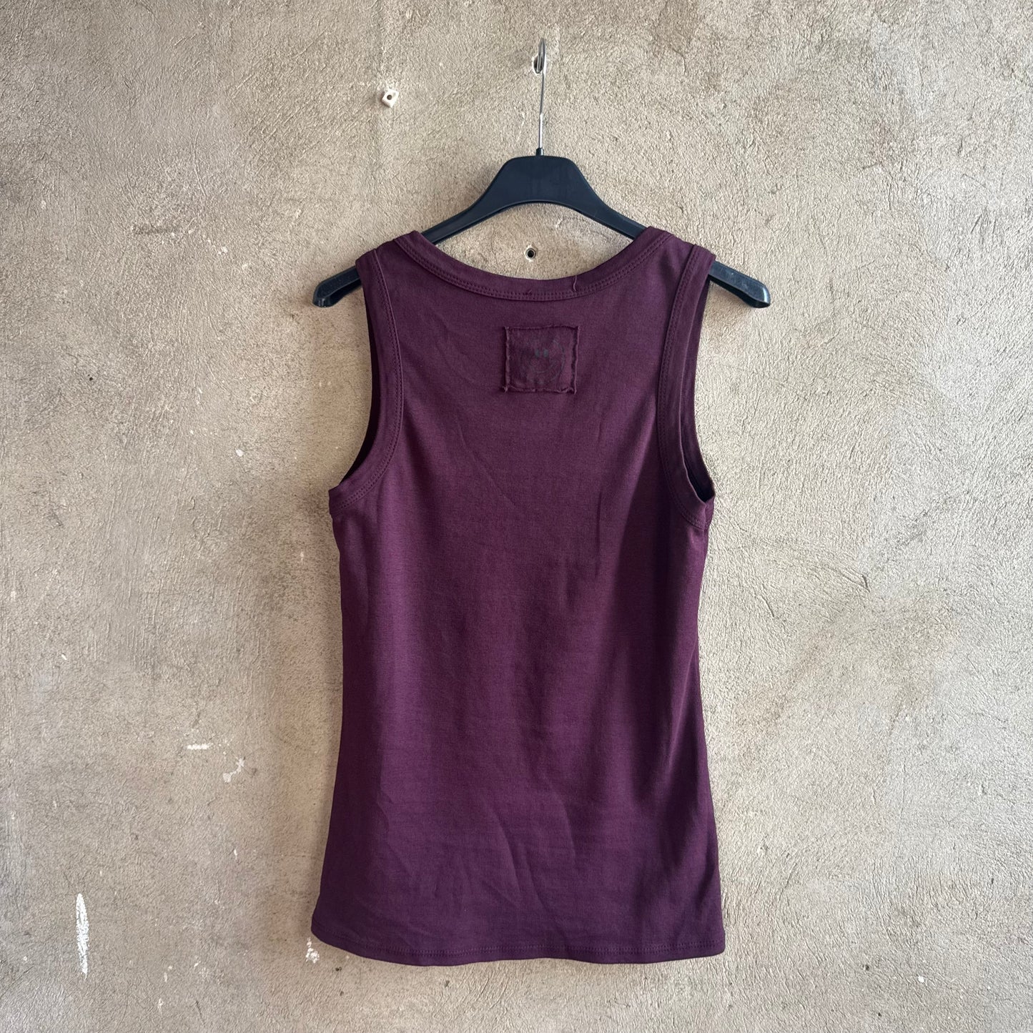 Tank Top Smiley Bordeaux