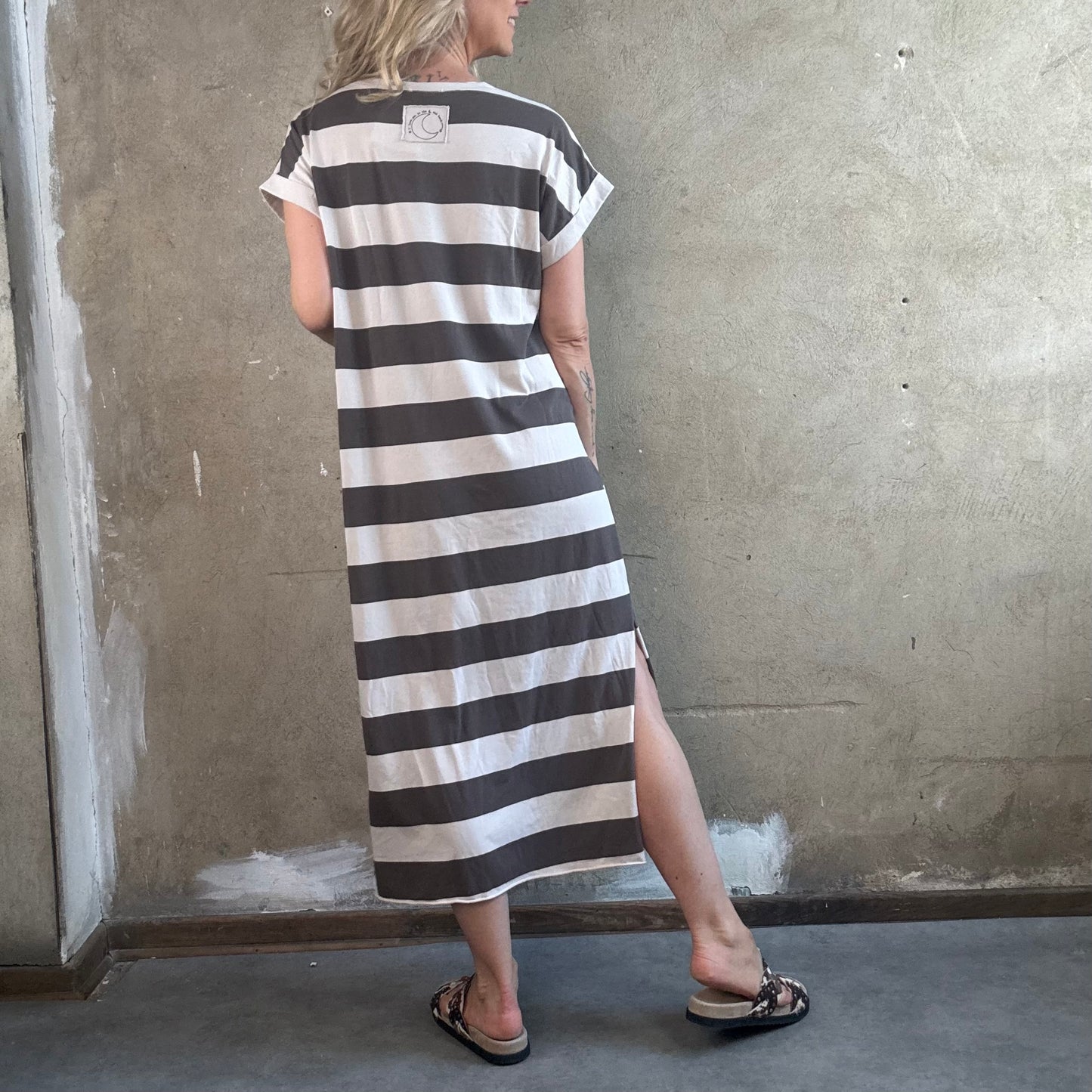 T-Shirt Kleid Stripe