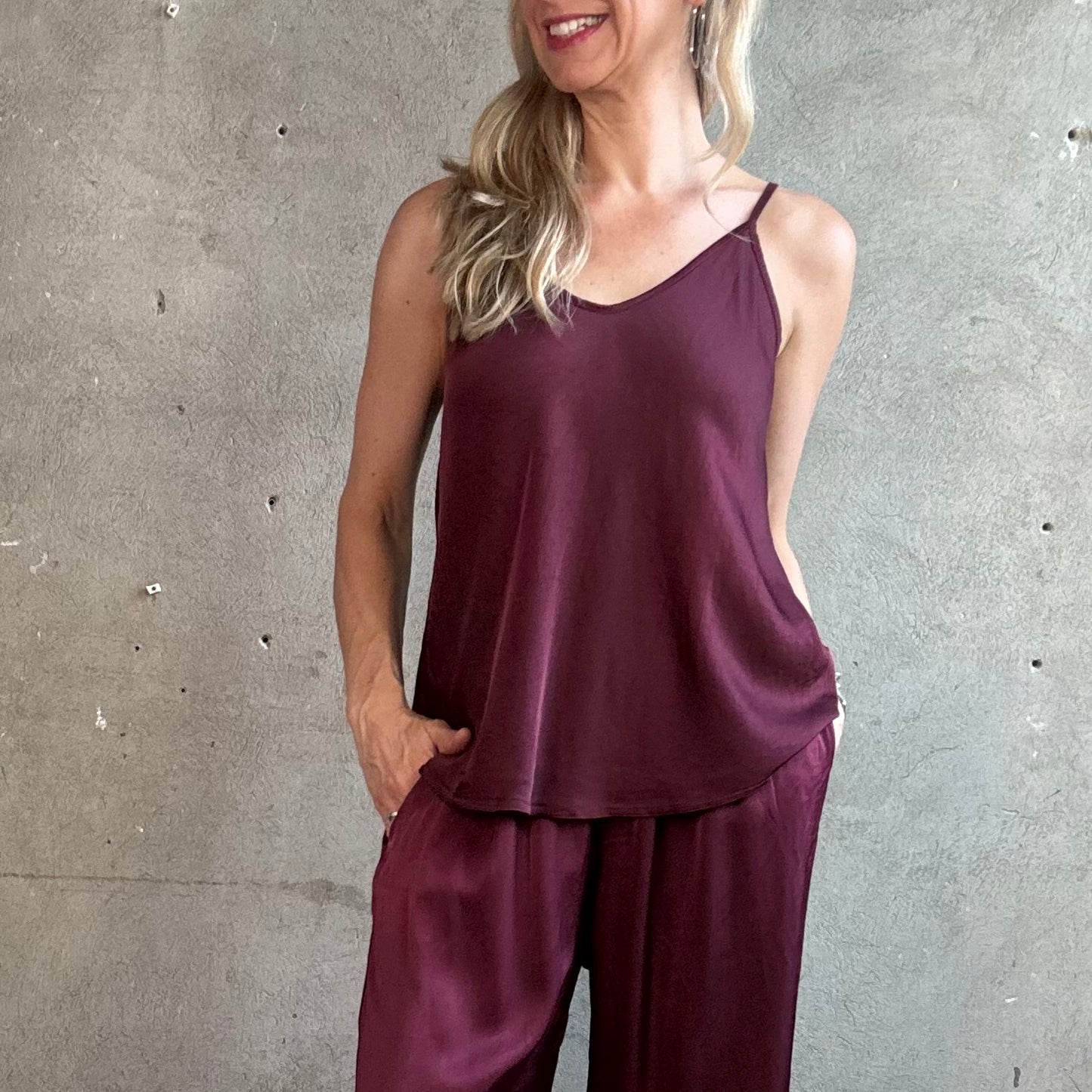 Satintop Bordeaux
