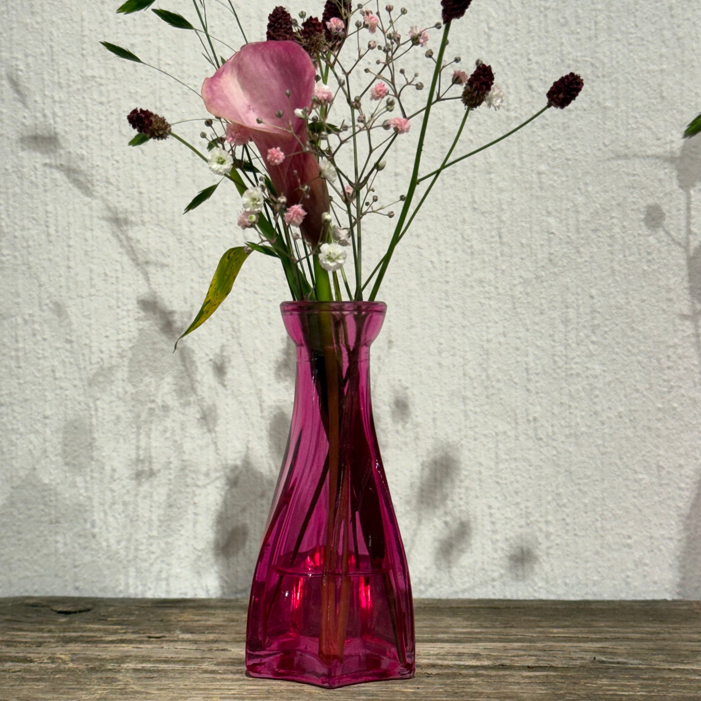 Glasvase Feline Pink