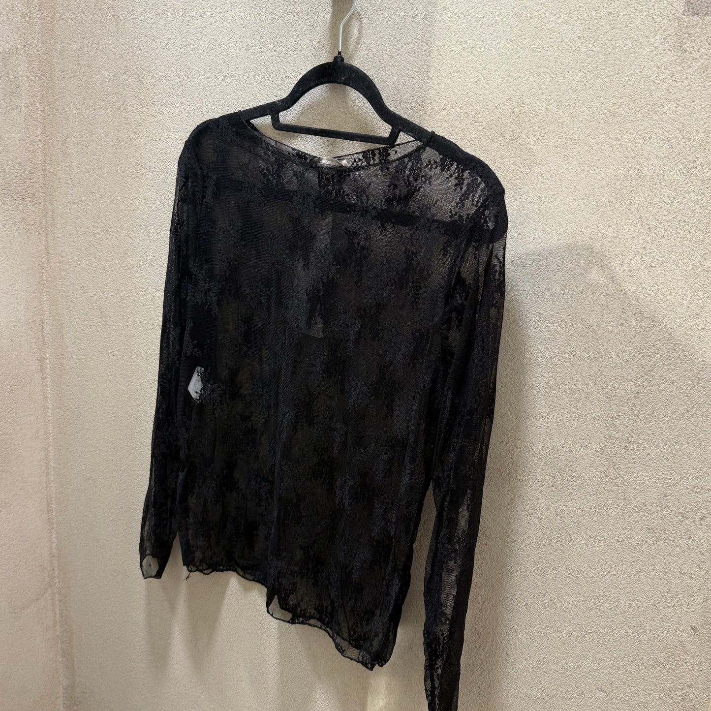 Lace Shirt Schwarz