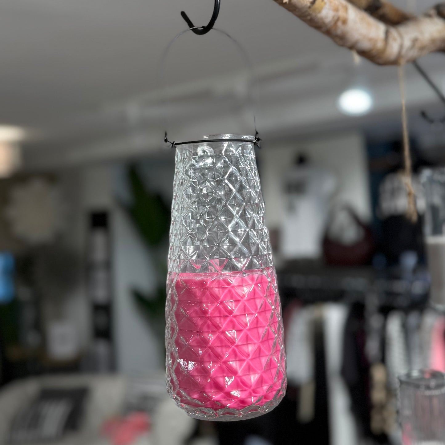 Windlicht Vitra Pink