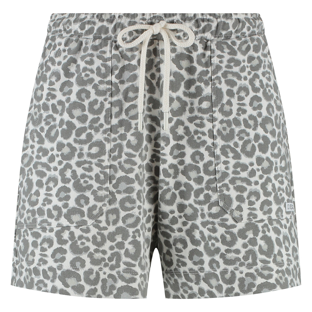Deblon Mira Shorts Leopard Limestone