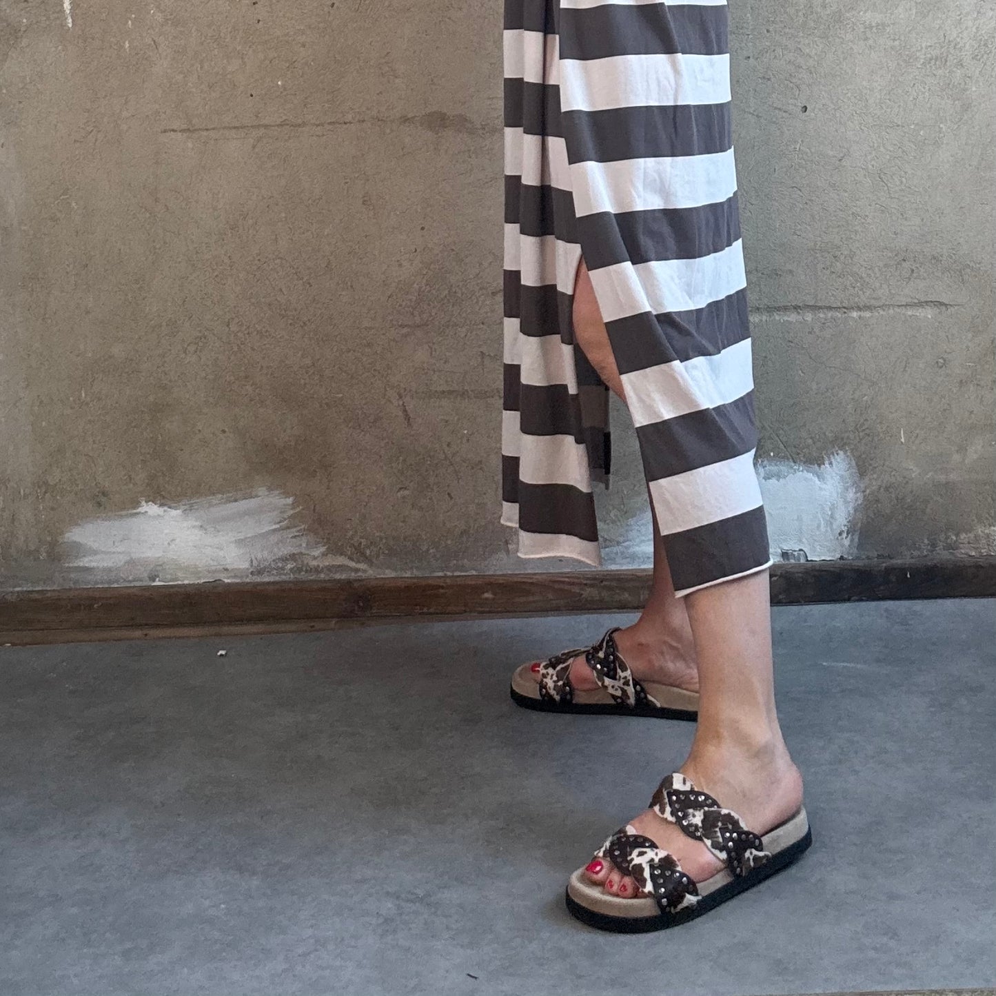 T-Shirt Kleid Stripe
