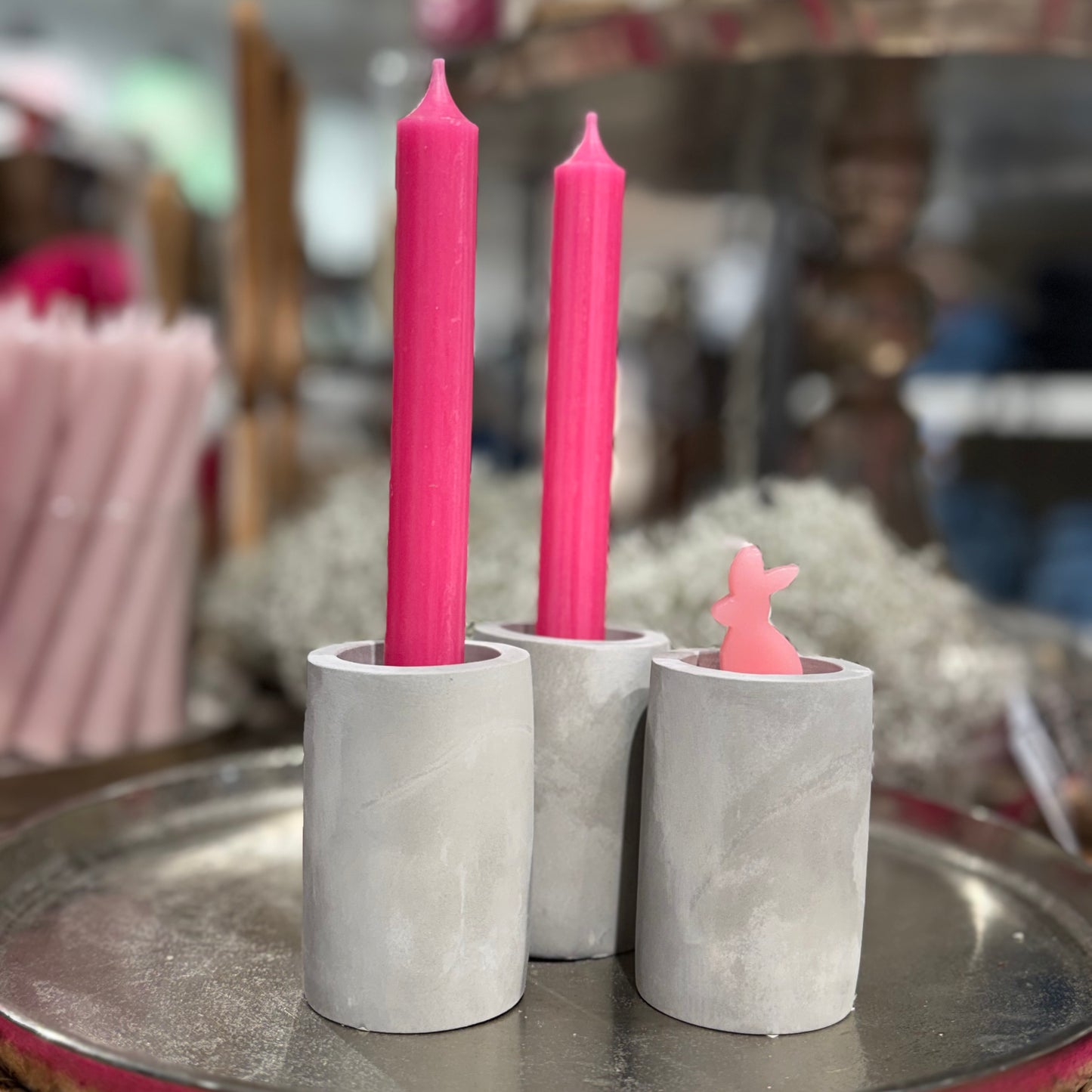 Kerzenhalter Beton Corios