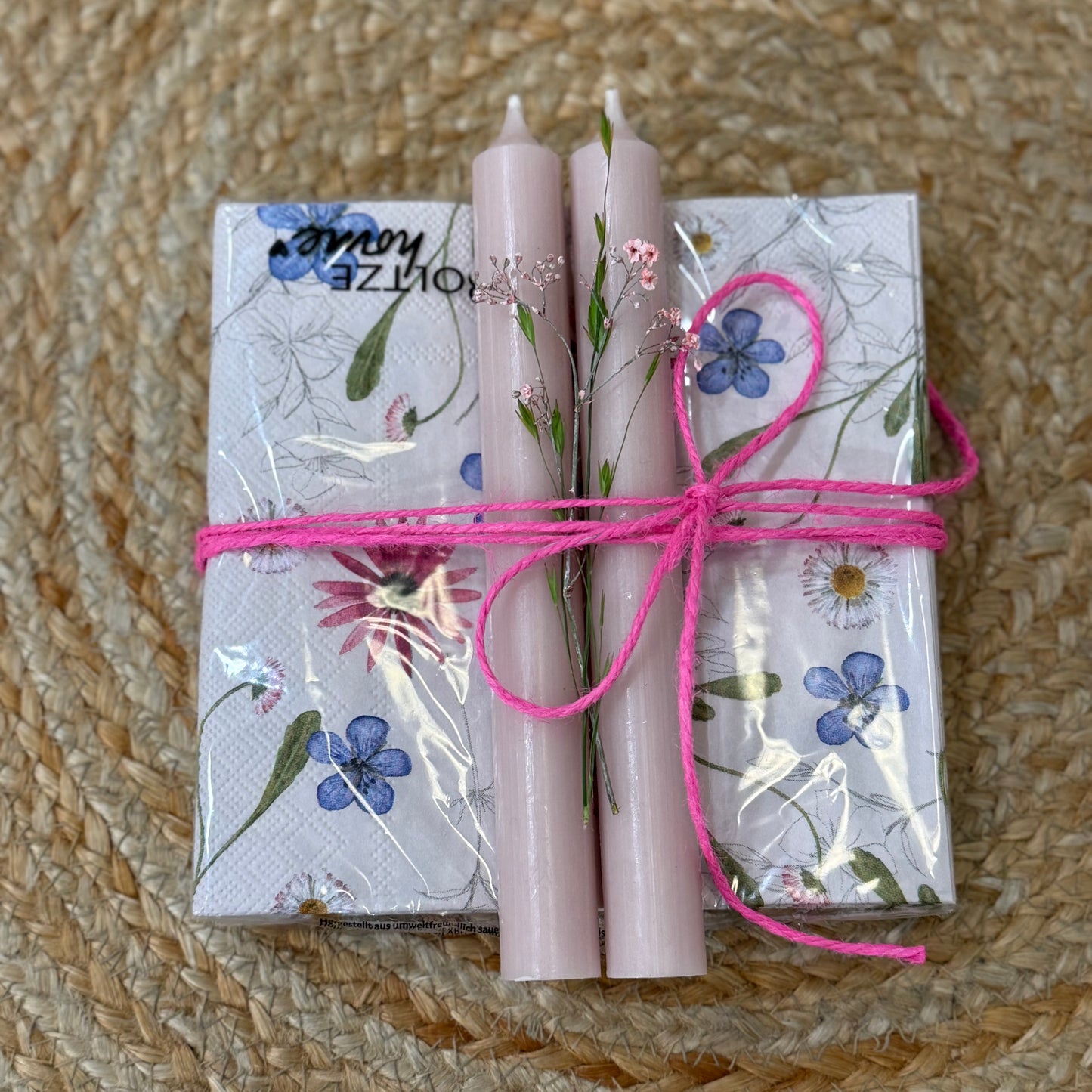 Stabkerze Light Rose