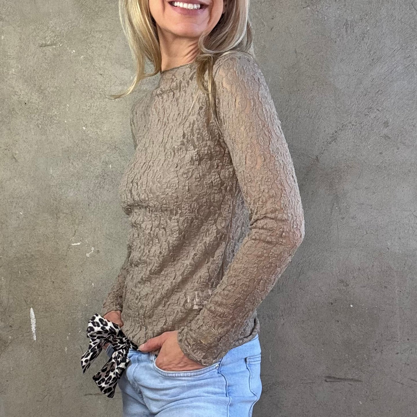 Longsleeve Spitze