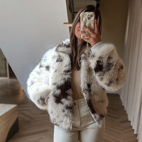 Rino Pelle Fake-Fur Jacke