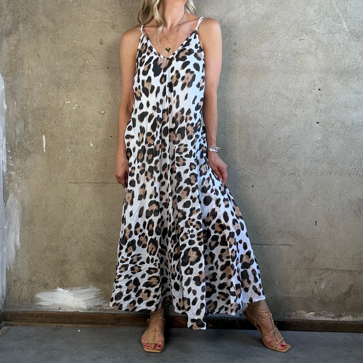 Schmales Trägerkleid Leo