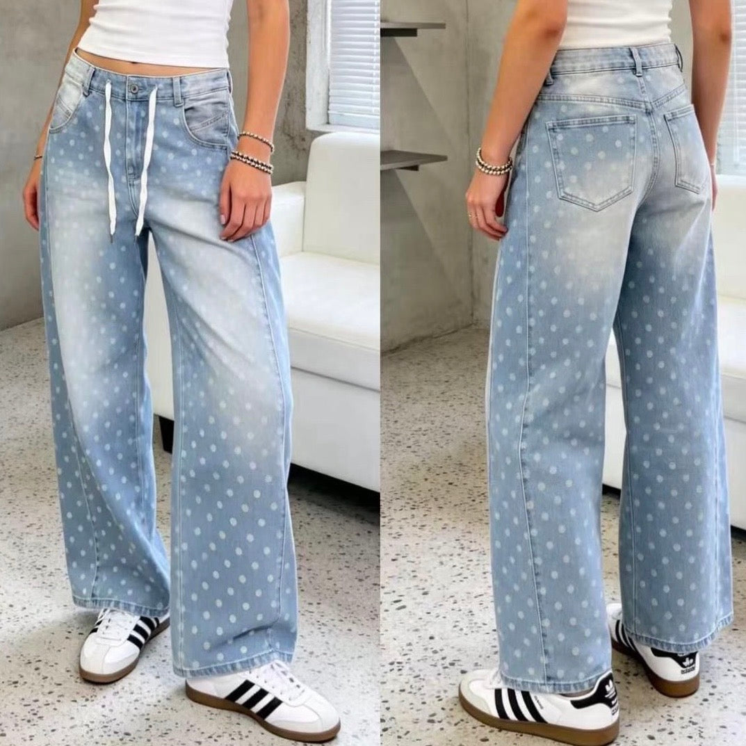 Jeans mit Tunnelzug