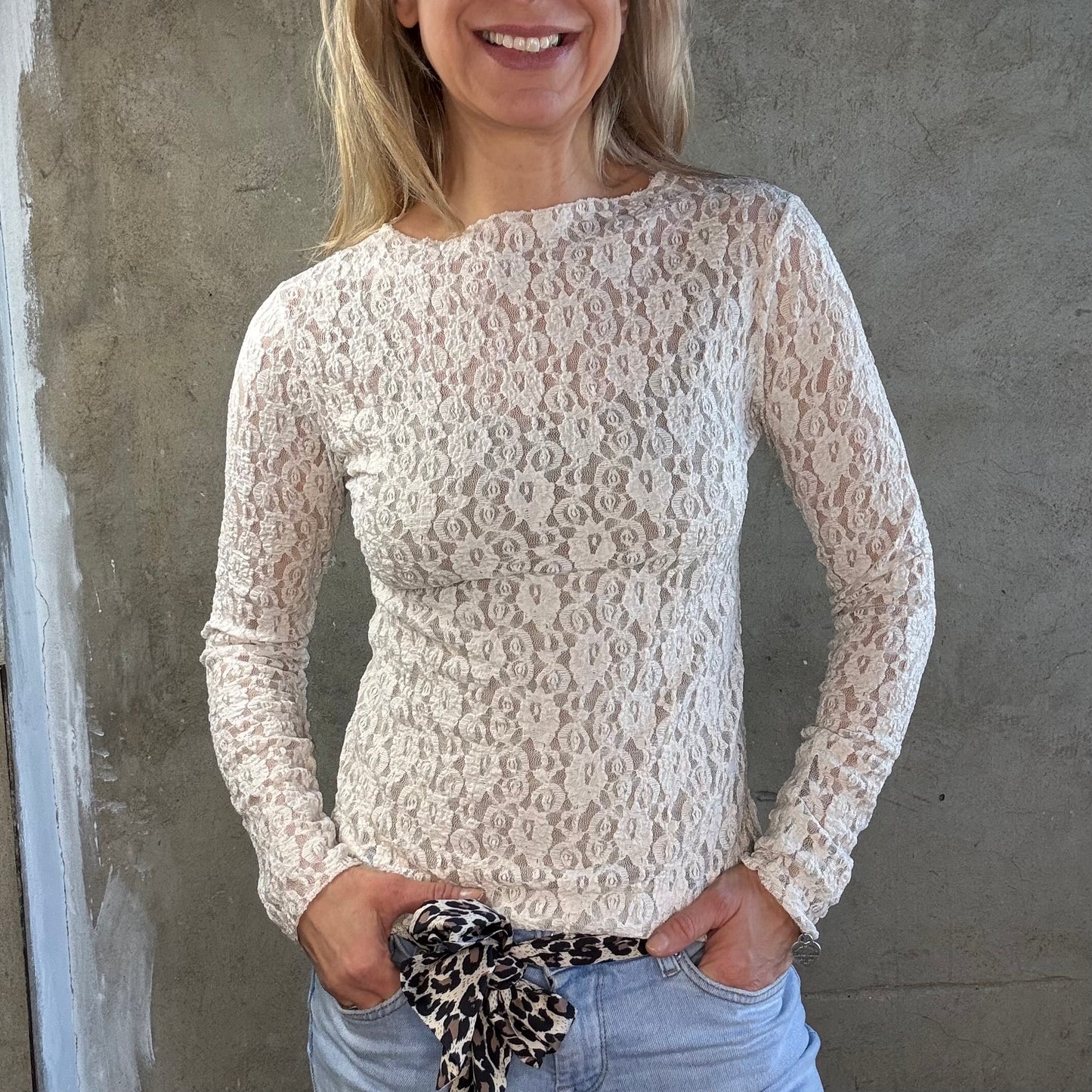 Longsleeve Spitze