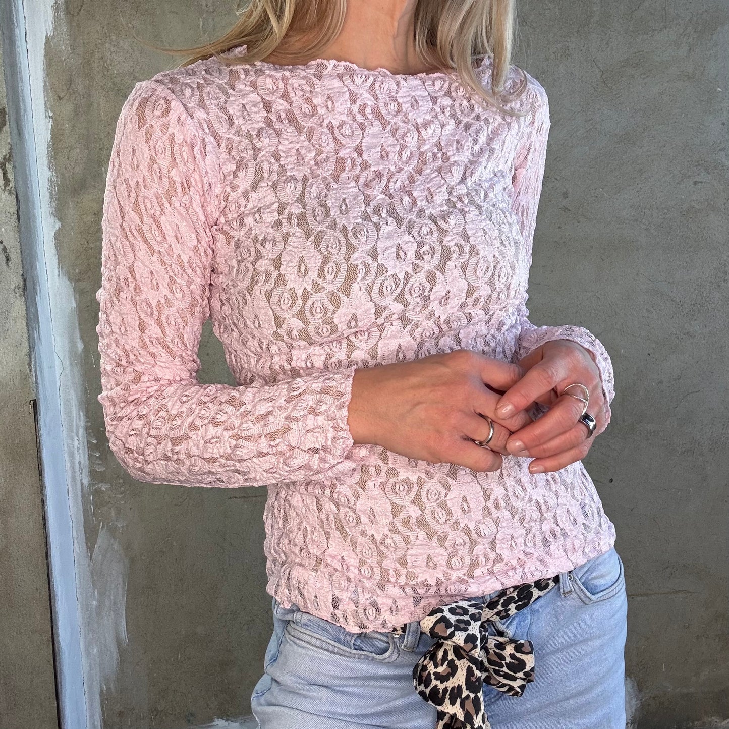 Longsleeve Spitze