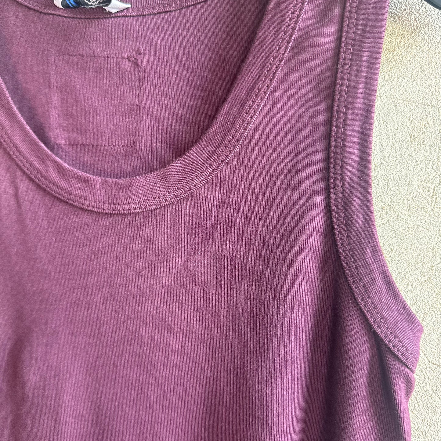 Tank Top Smiley Bordeaux