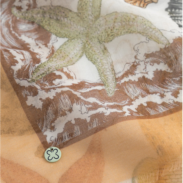 CODELLO Tuch mit Maritimen Motiven