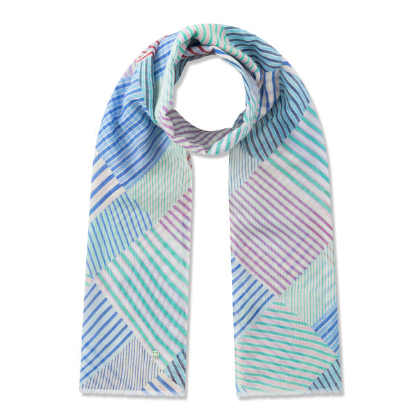 CODELLO Schal mit Streifenmix