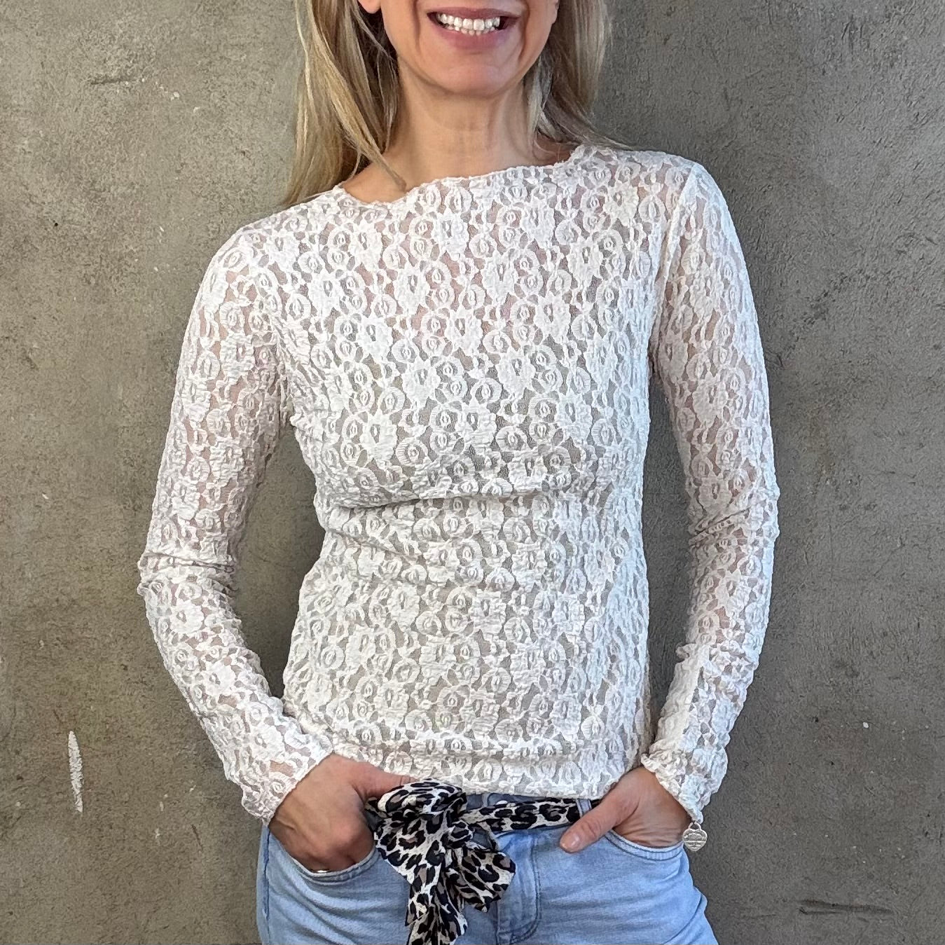 Longsleeve Spitze