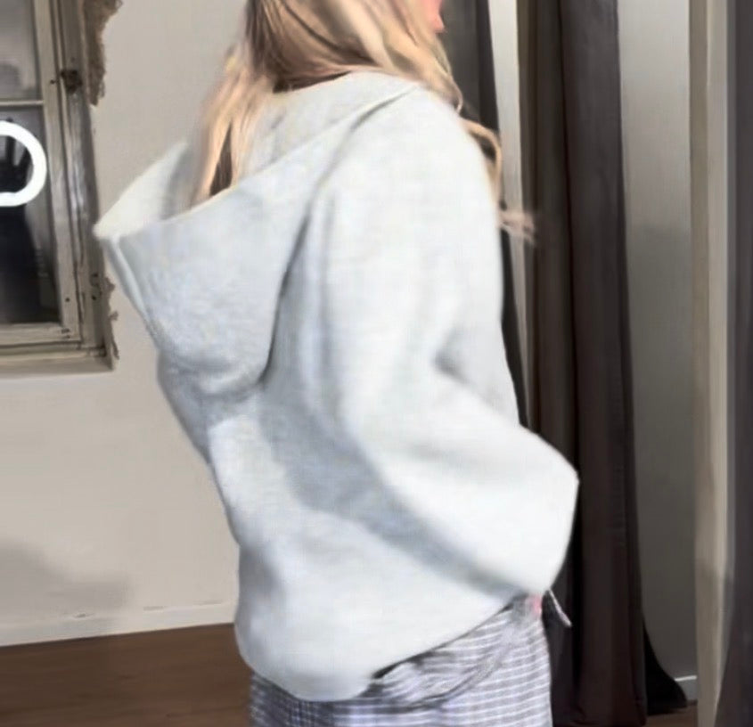 Penn & Ink Strickhoodie
