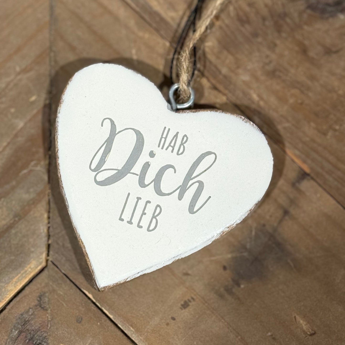 Herz-Hänger Hab Dich lieb