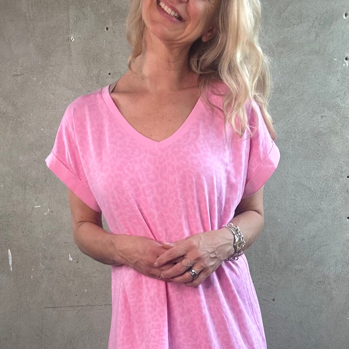 T-Shirt Kleid Leo