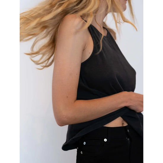 OUTRYGHT Top Tina Faded Black