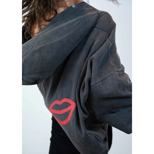 Outryght Noah Lips Sweatjacke