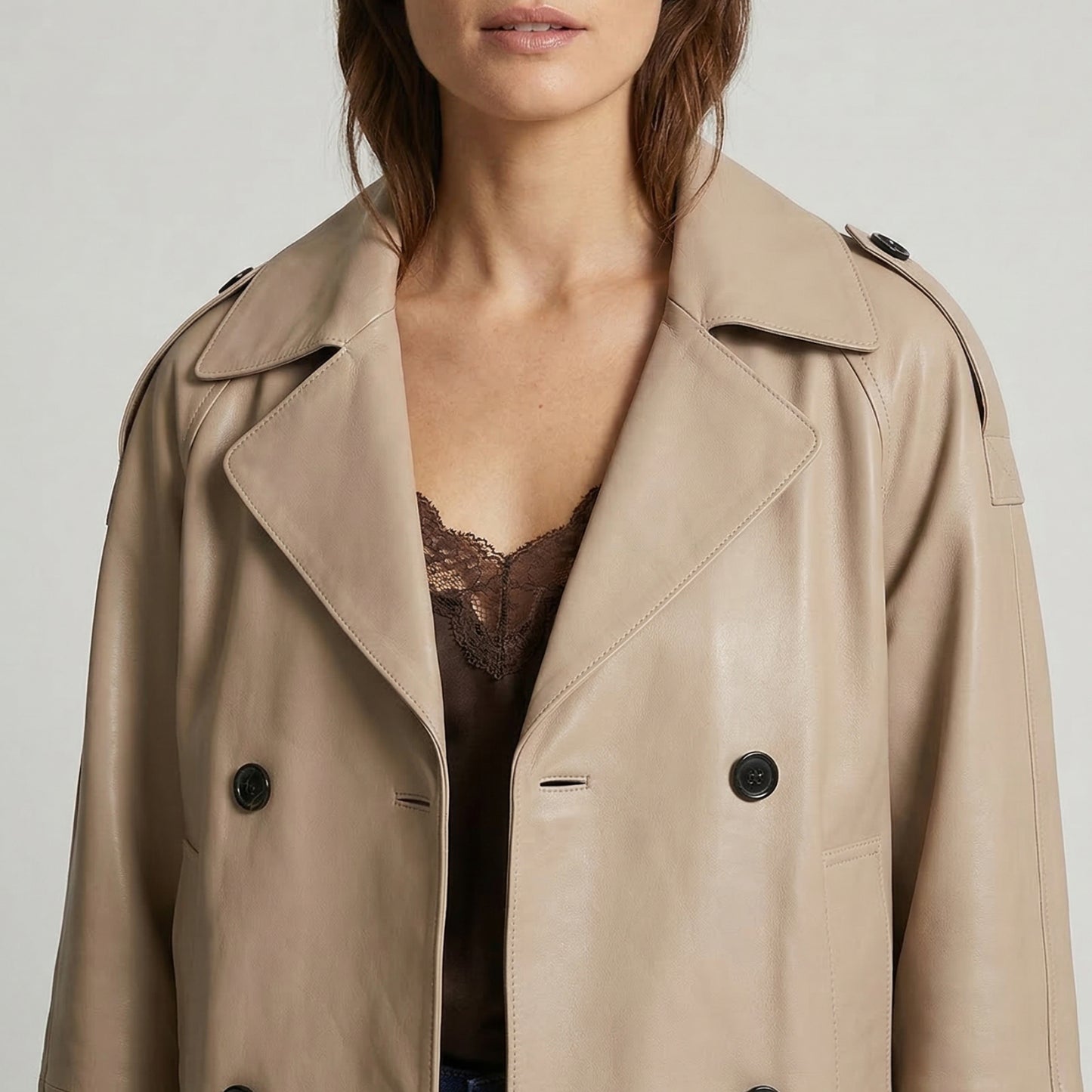 Ricano Oversized Lederjacke