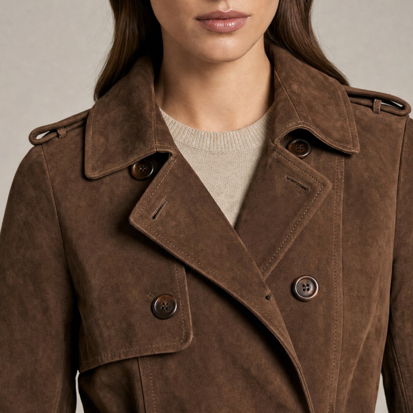 Ricano Ledertrenchcoat