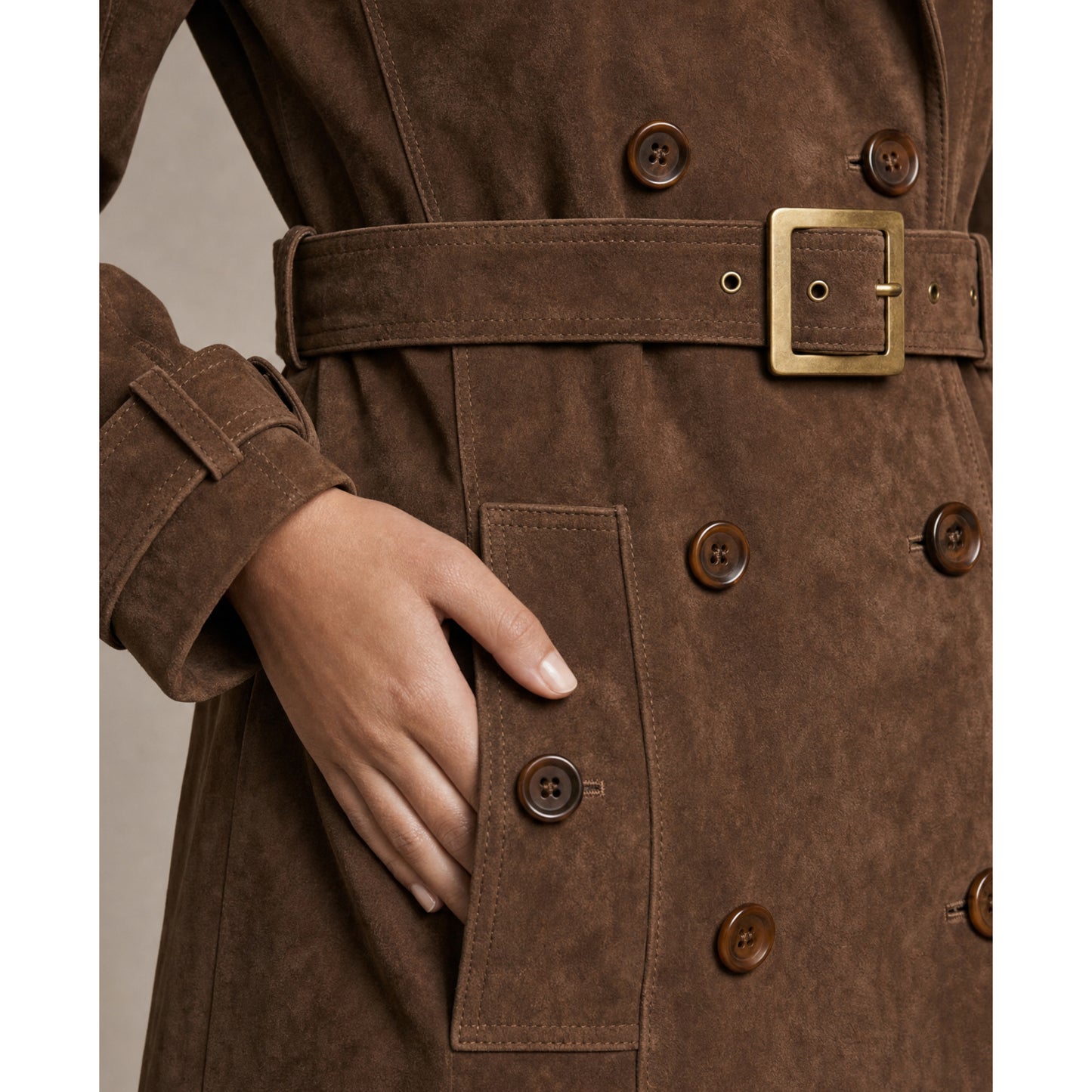 Ricano Ledertrenchcoat