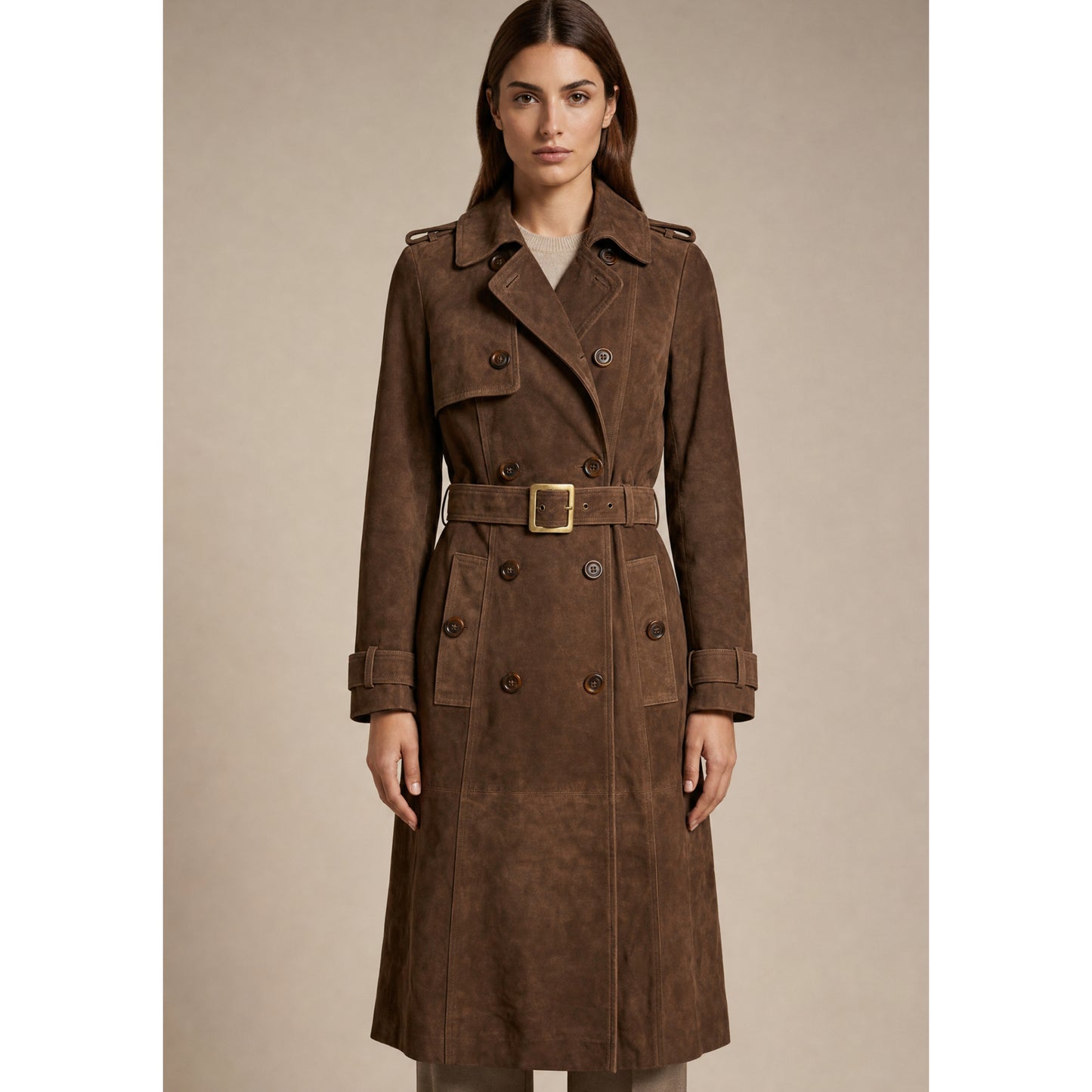 Ricano Ledertrenchcoat