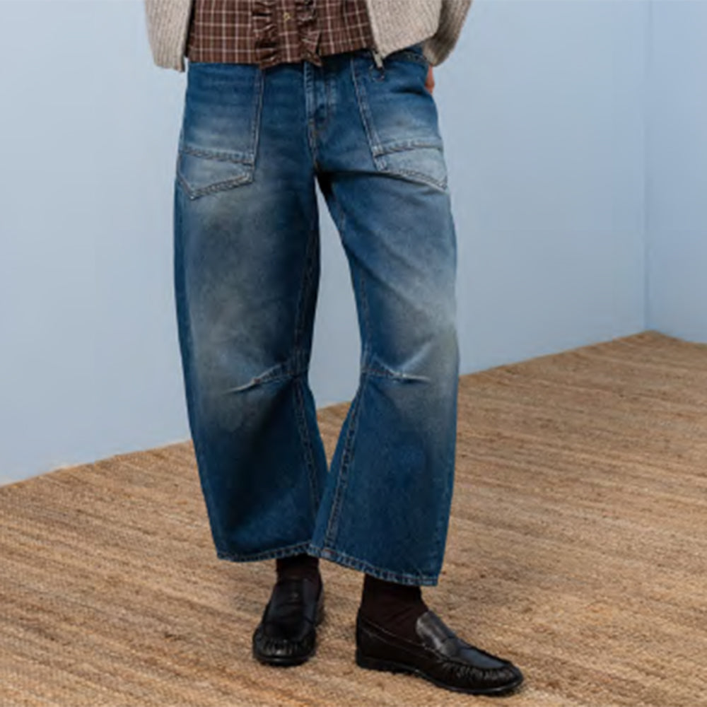 TSP Barrel Cropped Denim
