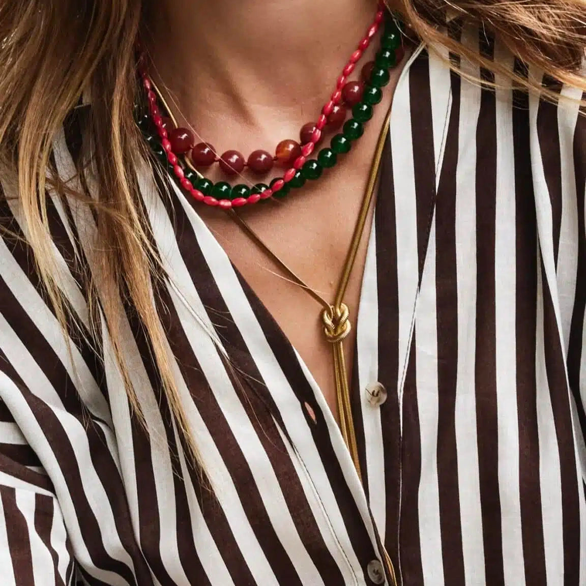 Ellen Beekmans Schlangenkette Knoten
