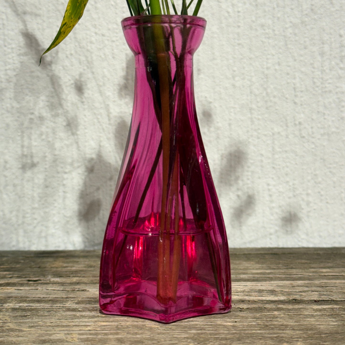 Glasvase Feline Pink
