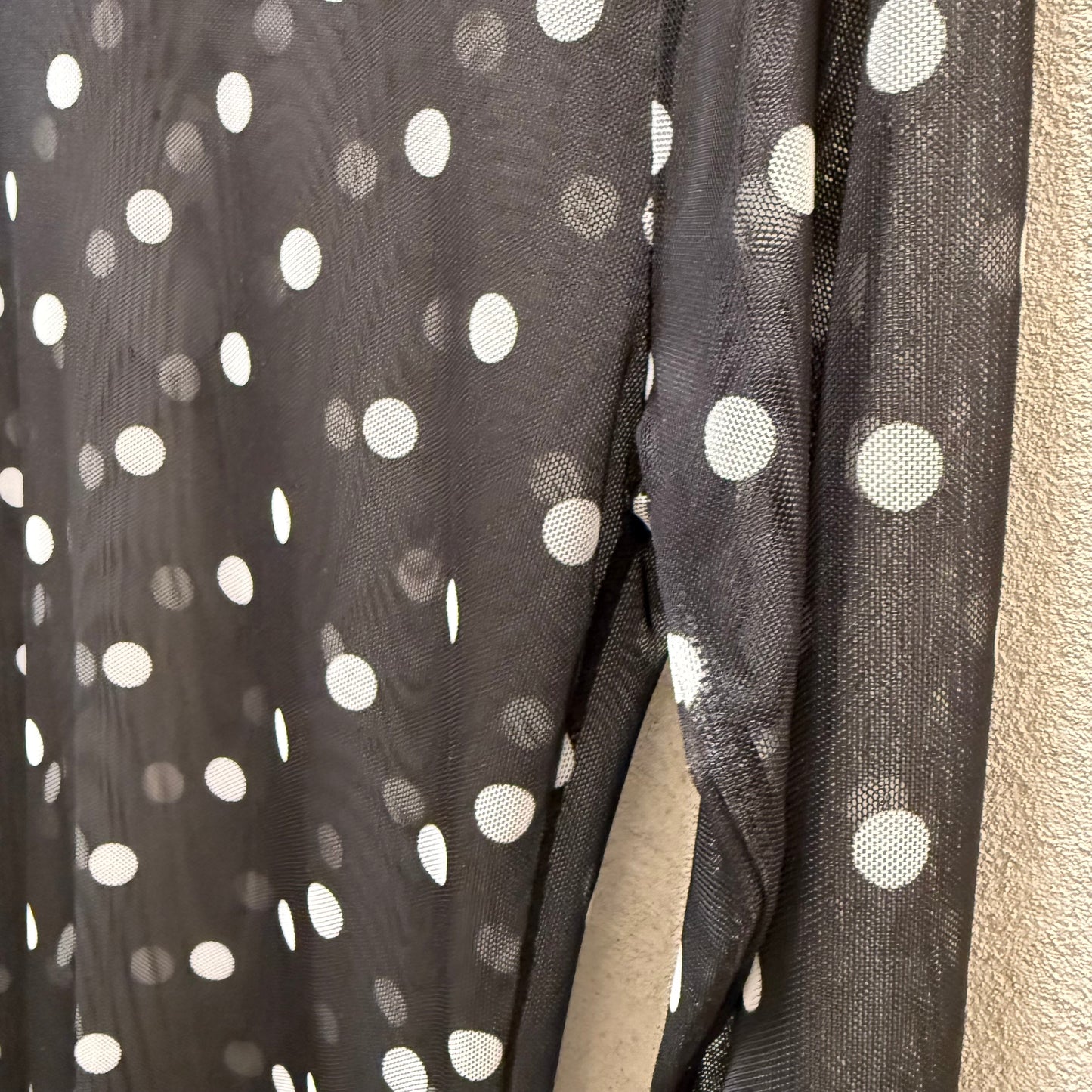 Polkadots Mesh Shirt