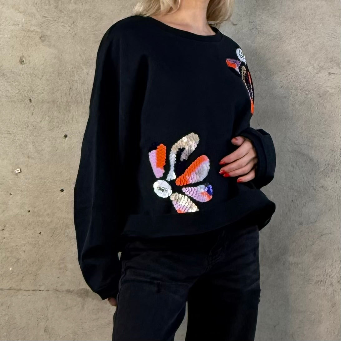 TSP Pailletten-Sweater