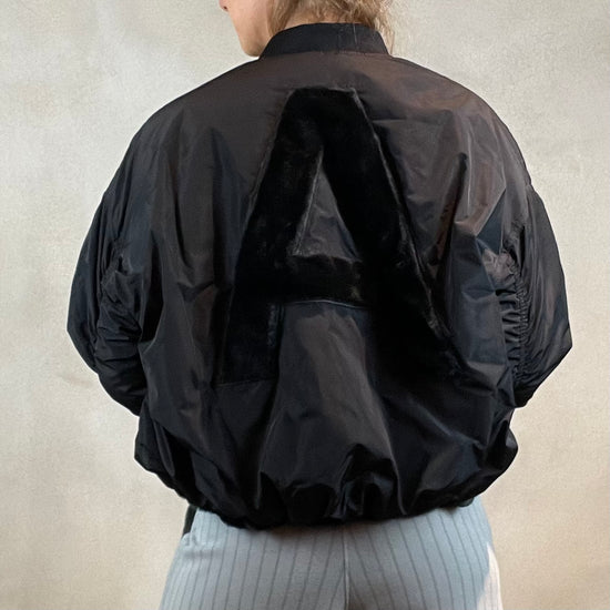 ALIX REVERSIBLE BOMBER COAT